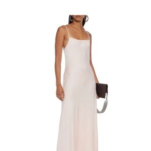 NWOT Alexander Wang.t Soft Pink Maxi Slip Dress from Net-a-Porter